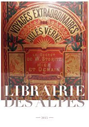 Librairie des Alpes catalogue Jules Verne