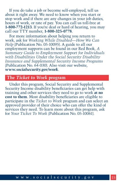 Disability Benefits