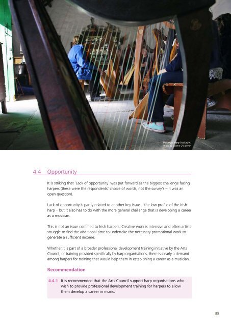 Report on the Harping Tradition in Ireland