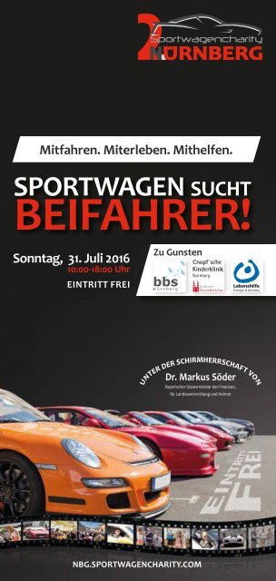2. Sportwagencharity Nürnberg 2016
