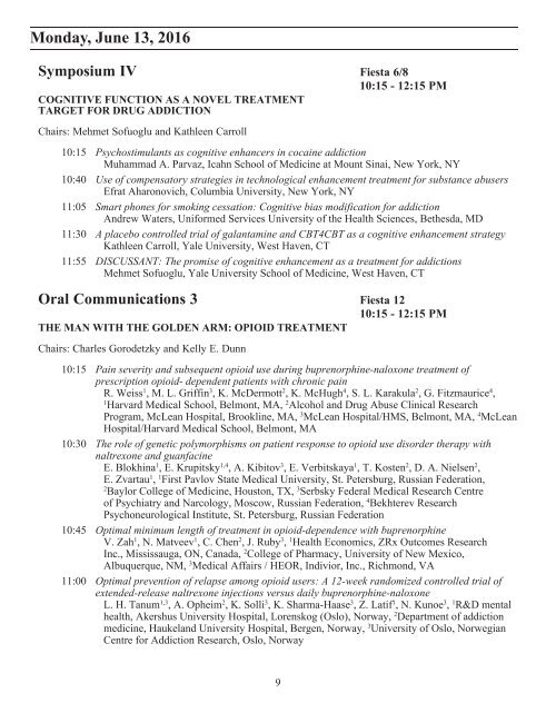 CPDD 78th Annual Scientific Meeting Program