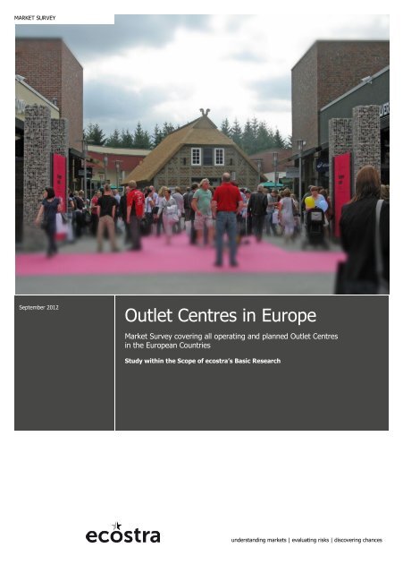&quot;The ecostra Outlet Center Hand- book Europe ... - Business Immo