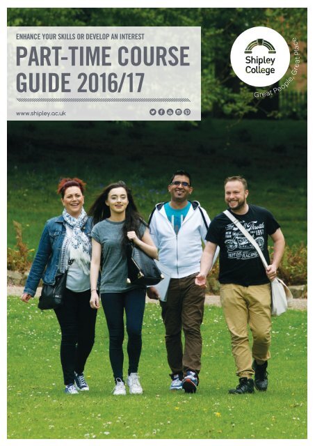 Shipley College Part-time Prospectus 2016-17