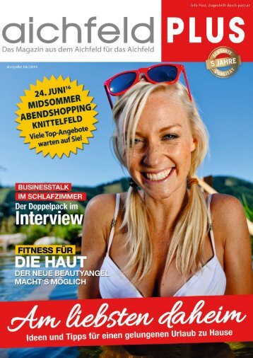 Aichfeld Plus Magazin Juni 2016