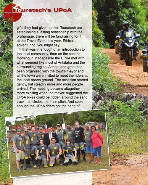 RUST magazine: Mission Madagascar Touratech United People of Adventure 2016