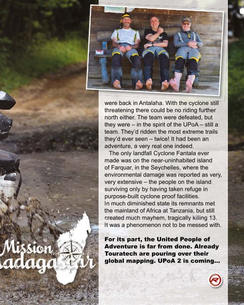 RUST magazine: Mission Madagascar Touratech United People of Adventure 2016