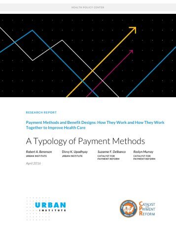 A Typology of Payment Methods