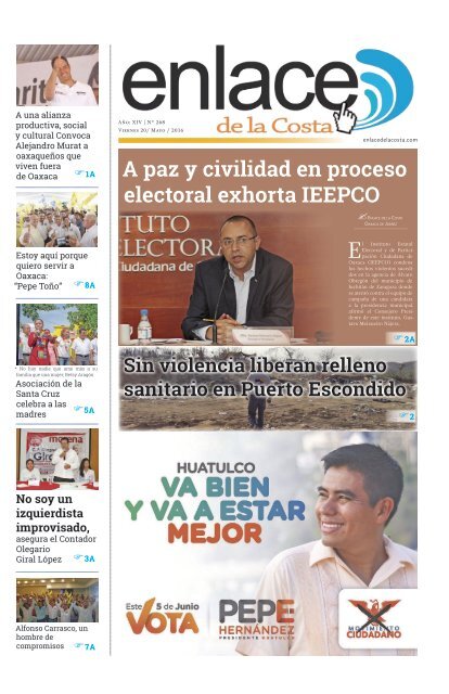 Edición 268; Enlace de la Costa