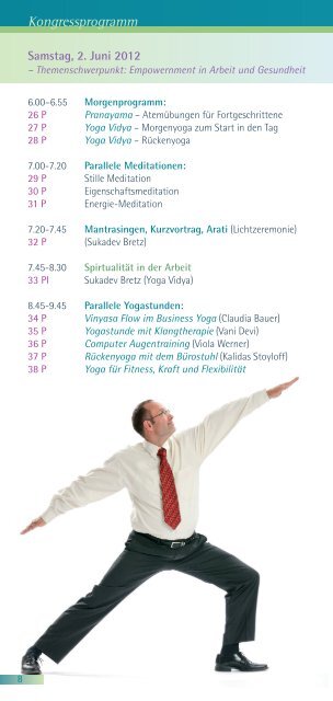 »Business Yoga Kongress 2012«