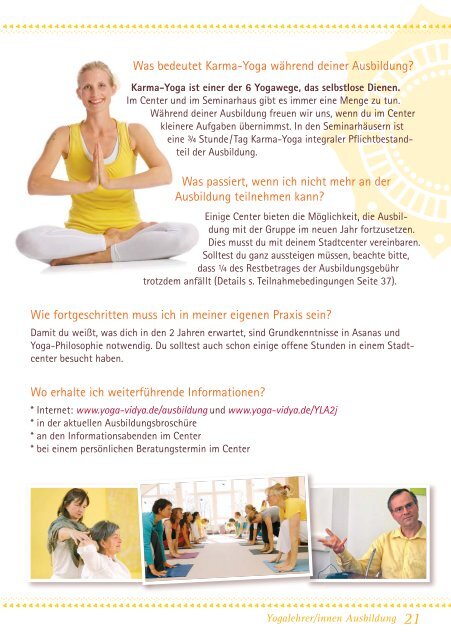 »Yogalehrer Ausbildung 2014«