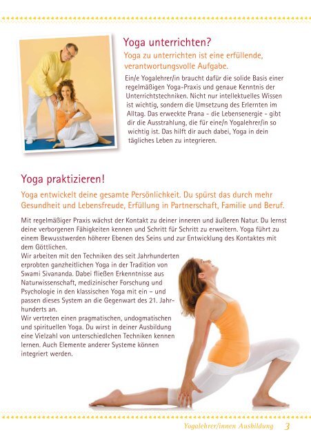 »Yogalehrer Ausbildung 2014«