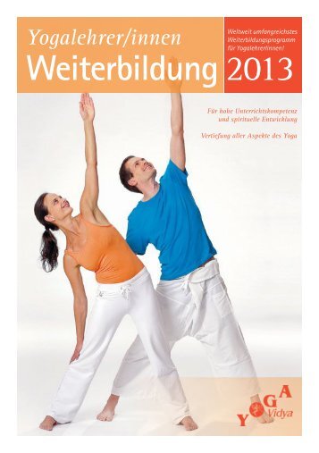 »Yogalehrer Weiterbildung 2013«