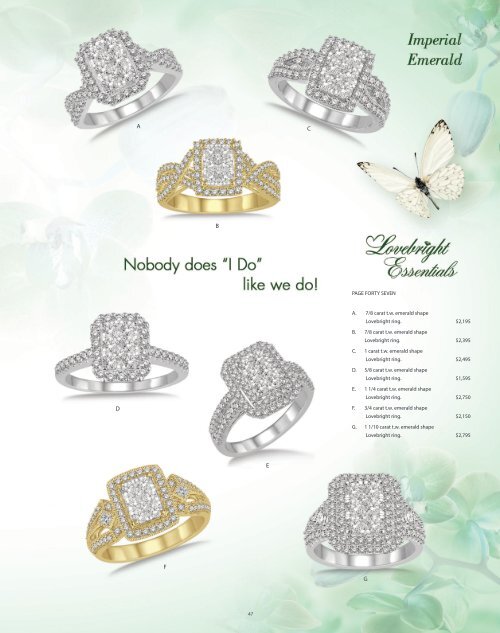 SMITH JEWELERS BRIDAL CATALOG 2016