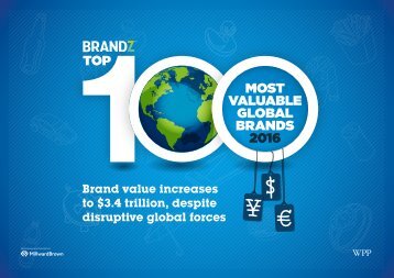 Brand value increases to $3.4 trillion despite disruptive global forces