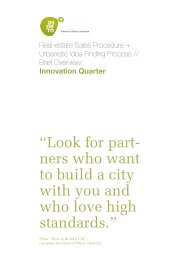 Innovation Quarter - aspern + Die Seestadt Wiens