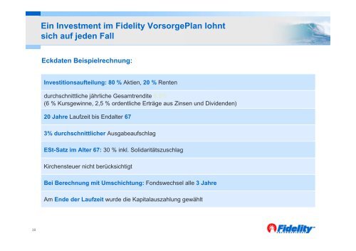 Mehr Rendite = Mehr Rente Ihr Kunde sichert sich ein hohes ...