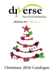 Diverse Fine Food - 2016 Christmas Catalogue 
