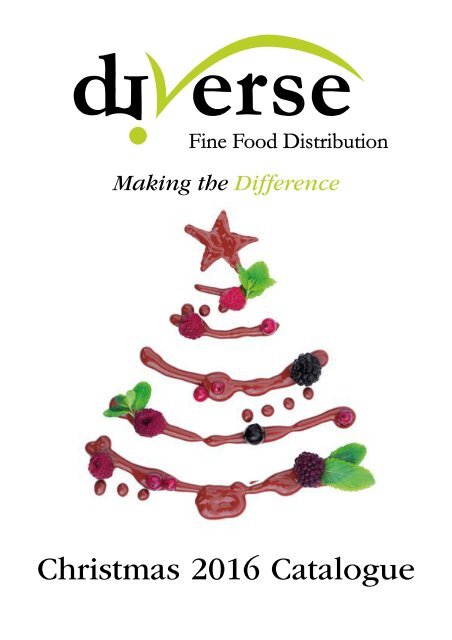 Diverse Fine Food - 2016 Christmas Catalogue 