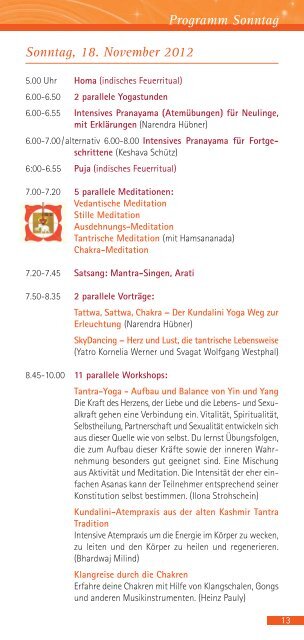 »Yoga Kongress 2012«