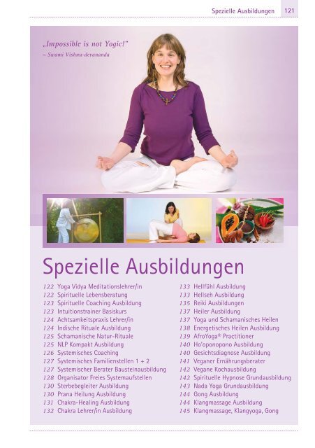 »Yoga Aus- und Weiterbildung 2015«