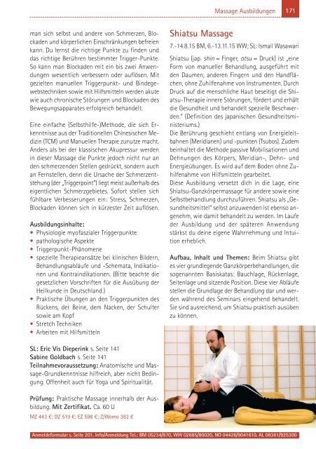 »Yoga Aus- und Weiterbildung 2015«