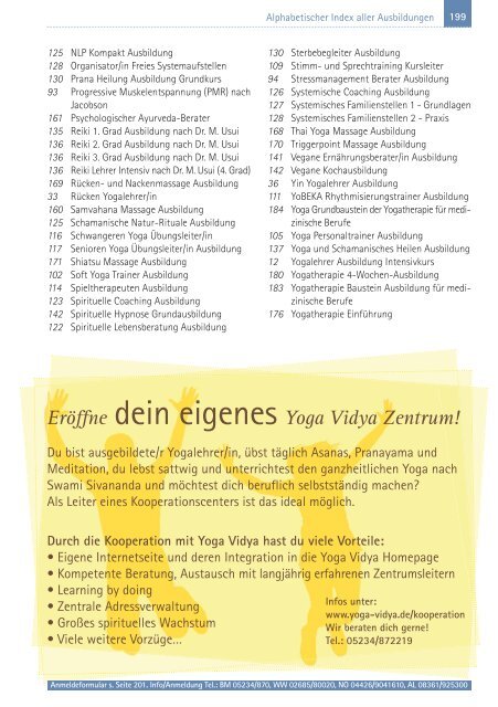 »Yoga Aus- und Weiterbildung 2015«
