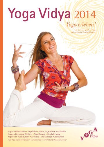 »Yoga Vidya 2014« Katalog