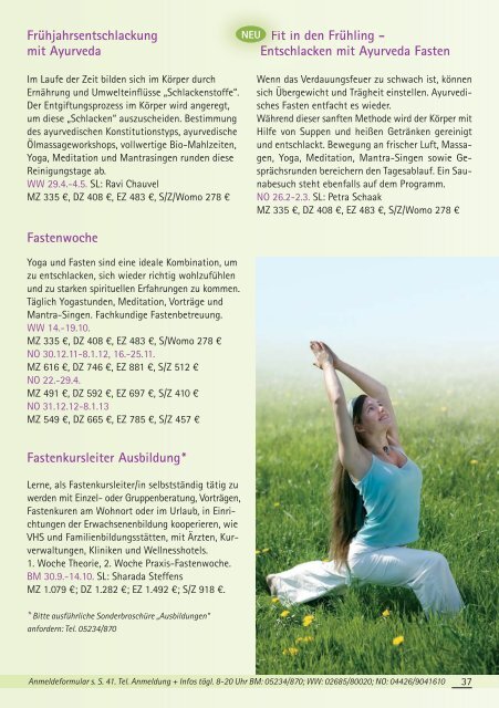 »Ayurveda & Yoga Wellness«