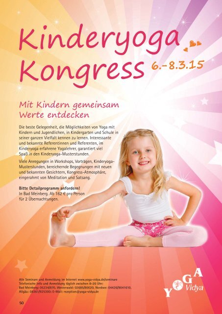 »Yoga Vidya Journal« 29/2014