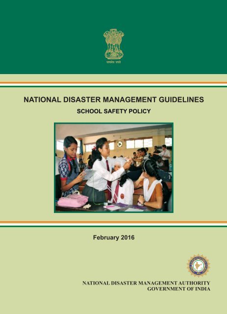 National Disaster Management Guidelines School Safety Policy