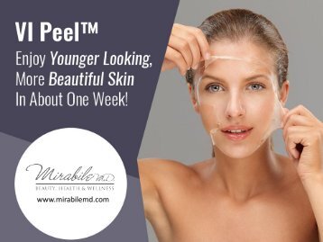 Things You Need to Know About VI Peel Treatment