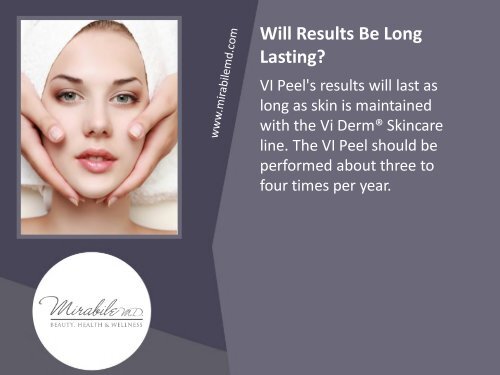 Things You Need to Know About VI Peel Treatment