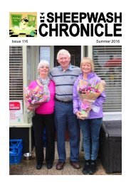 Sheepwash Chronicle Summer 2016 edition