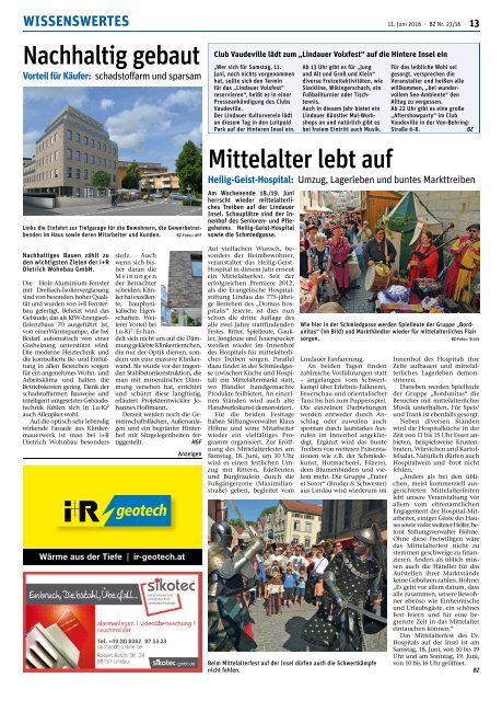 11.06.2016 Lindauer Bürgerzeitung