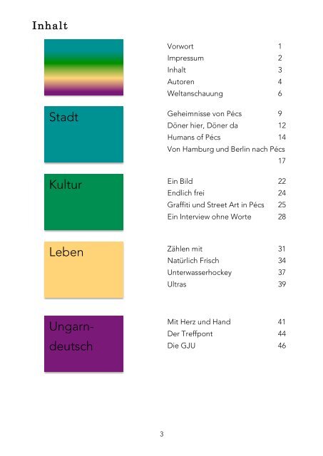 Einmalig - Das Pécser Schülermagazin