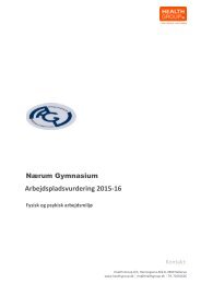APV Nærum Gymnasium 2015-16