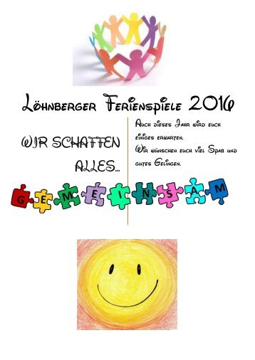 Löhnberger Ferienspiele 2016 Prog