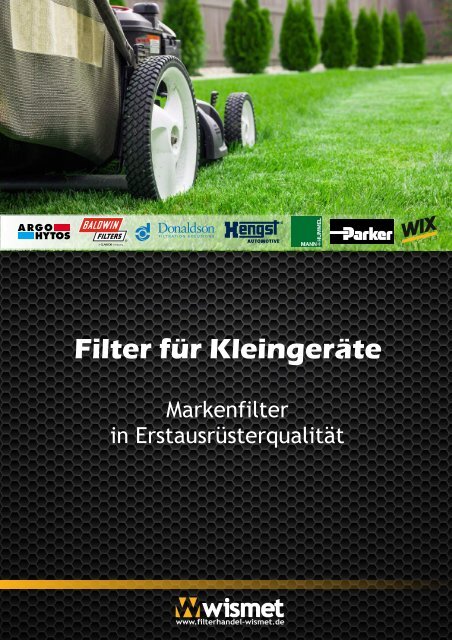 WISMET Kleingerätekatalog