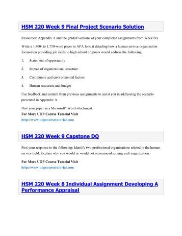 hsm 220 developing a performance appraisal Without question, rethinking performance management is at the top of many executive in contrast, regular conversations about performance and development. hsm 220 developing a performance appraisal Without question, rethinking performance management is at the top of many executive in contrast, regular conversations about performance and development.