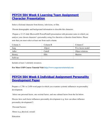 psych 500 entire course Course homework aims to provide homework tutorials or study notes to the students all over the world these homework tutorials are supposed to be used as a reference notes in writing the course homework assignments. psych 500 entire course Course homework aims to provide homework tutorials or study notes to the students all over the world these homework tutorials are supposed to be used as a reference notes in writing the course homework assignments.