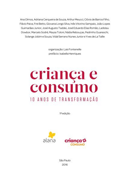 criança e consumo