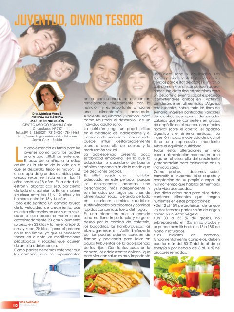 Revista Vida Saludable - 1ra Edición