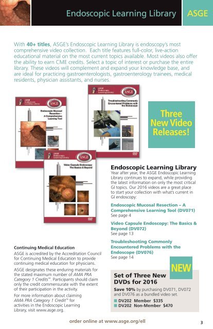 Endoscopic Learning Library