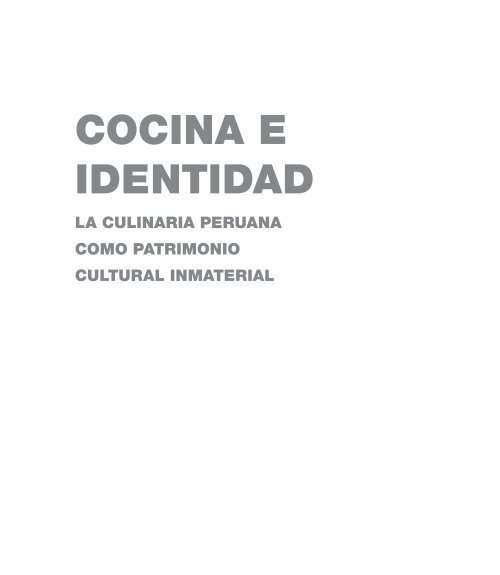 COCINA E IDENTIDAD