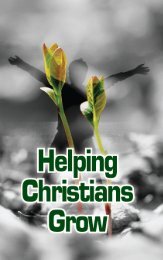 Helping Christian Grow