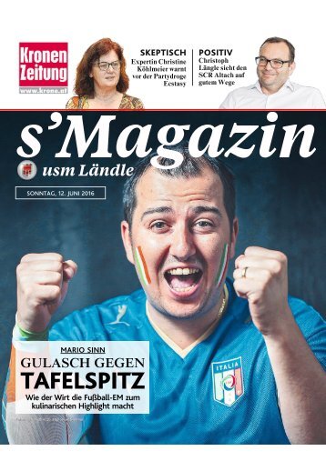 s'Magazin usm Ländle, 12. Juni 2016
