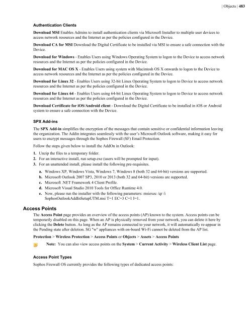 Sophos XG Firewall Administrator Guide v15.01.0