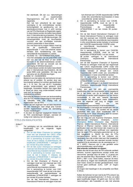 Mundikat Statuten en Reglementen 2023