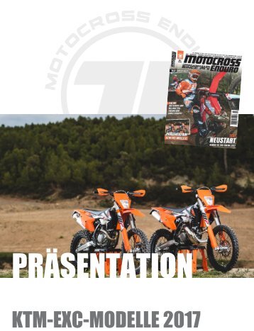 Präsentation KTM EXC Modelle 2017
