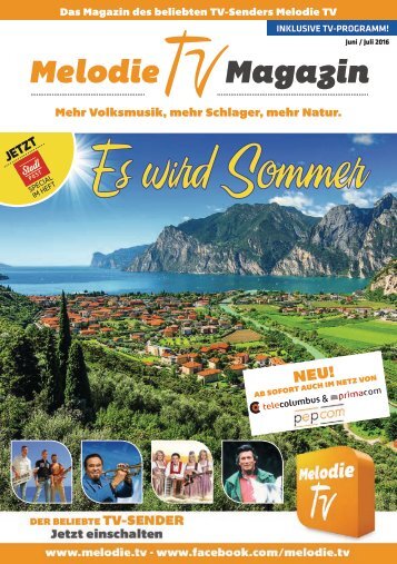 Melodie TV Magazin Juni/Juli 2016